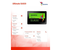 ADATA 240GB 2,5" SATA SSD Ultimate SU630 - 474479 - zdjęcie 6